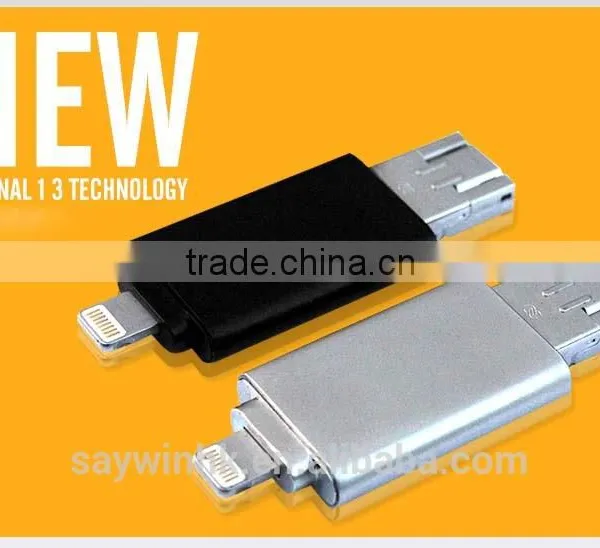 High Speed Bulk Cheap 3 in 1usb Flash Drives OTG for IPhone/Android/pc photo-5
