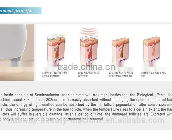 Hot Sale Real Painless 808nm Diode Laser Permanent Epilator photo-2