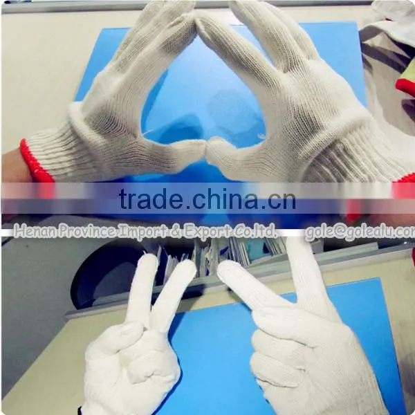 China Machinist Working Gloves, Thin Work Gloves, Poly Cotton Knitted Gloves Work Gloves photo-4