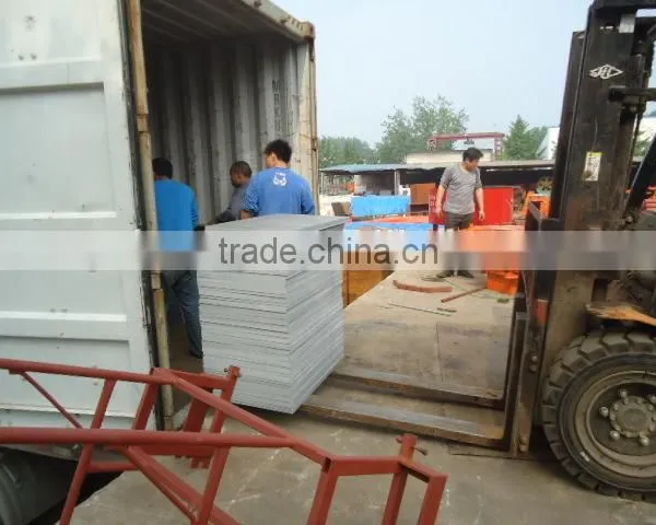 Plastic Pallet for Block Brick Making Machine Pvc Pallet photo-4