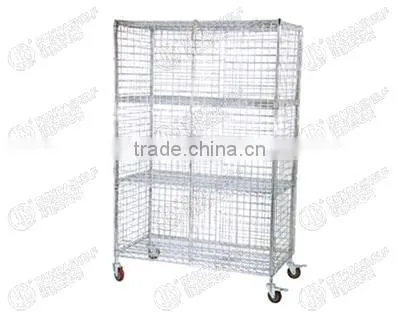 Storage Metal Cage Cart