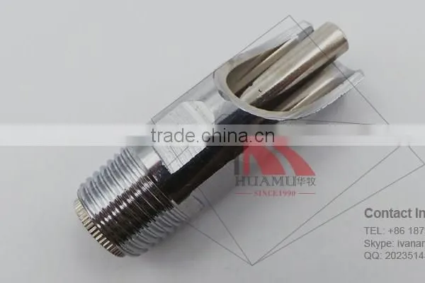 Stainless Steel Pig Water Nipple in Silver 64*22 mm photo-2
