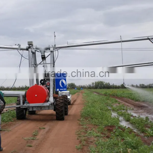 High Quality Wheel Irrigation System With End Spray Sprinkler photo-2