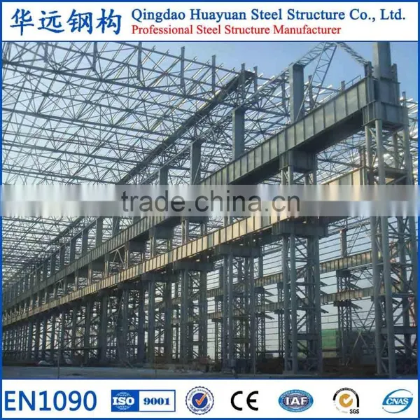 Low Cost Pre Engineered Light Structural Steel Workshop With CE ISO Certificates photo-2