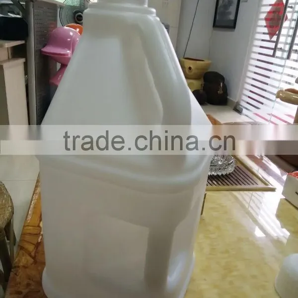 OEM Blow Modling Plastic HDPE Jug Oyster White Jerry Can 5L 10L 15L 20L for Sale photo-2