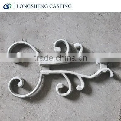 Cast Iron Flowers for Gate Decoration / Fence Ornamental Iron Flowers photo-4