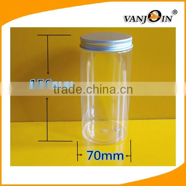 Hot Sale Wide Mouth 250ml Plastic Jar/pet Jars With Aluminum Lid photo-6
