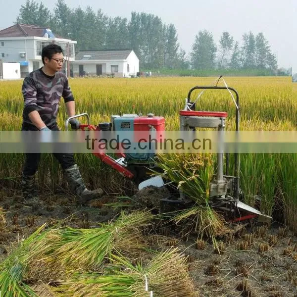 4GK100 Mini Rice and Wheat Reaper Binder Machine photo-2
