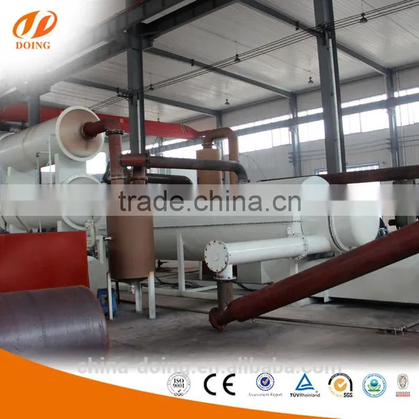 Company Production Machine Continuous Used Tyre Recycling Plant photo-2