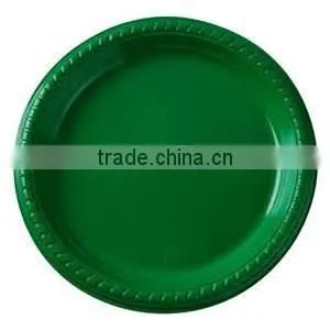7" Inch Disposable PS Colorful Plastic Plates Party Tray photo-3