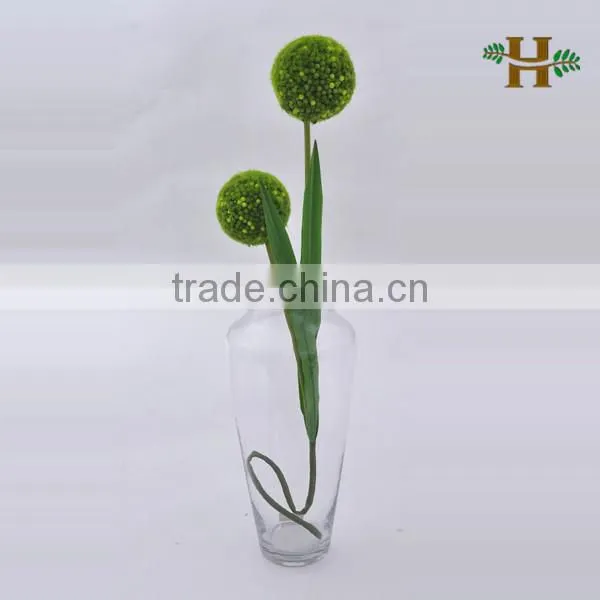 Clear Decorative Large Glass Jar, Handblown Practical Single Flower Glassware for Home Decoration