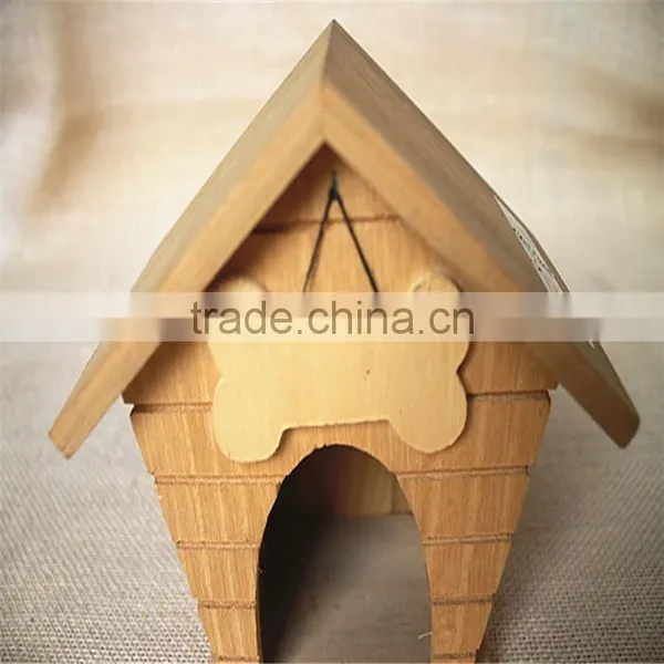 Indoor Bird Houses Paulownia Small Wooden Bird Houses Handmade Christmas Bird Houses Wood Bird House With Door photo-5