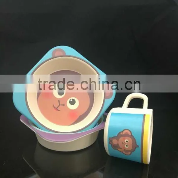 2016 Hot Selling Bamboo Fibre Kid's Bowl photo-2