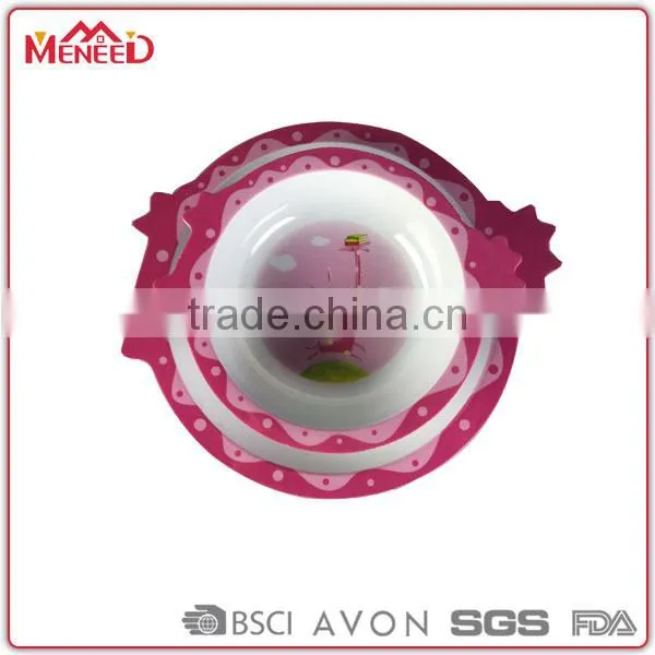 China Crown Shape Child Safe Melamine Other Plate and Bowl for Kids photo-2