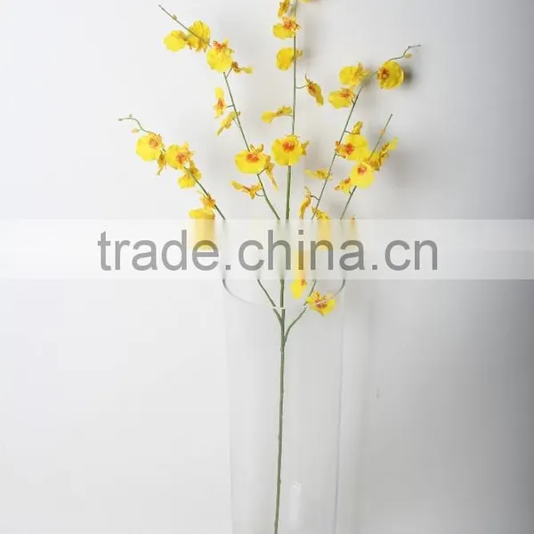 Yellow Dancing Orchids Artificial Decorative Dancing Orchids Flowers for Wholesale photo-3