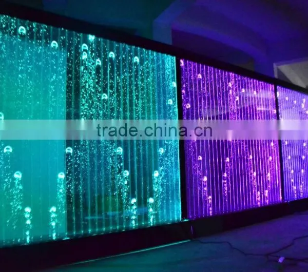 Acrylic Led Lighted Water Bubble Wall Room Divider Dubai Room Decoration photo-5