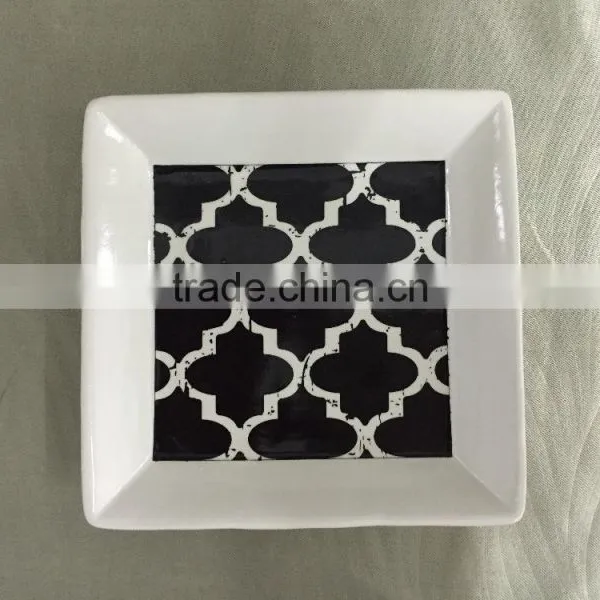 Ceramic Jewelry Ring Holder Dish Tray photo-5