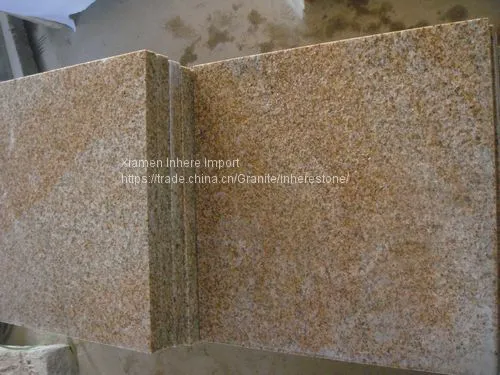 G682 Granite Wall &Flooring Covering,Rusty Granite Floor Covering&Tiles,Yellow Granite Slabs&Tiles,Granite Skirting photo-2
