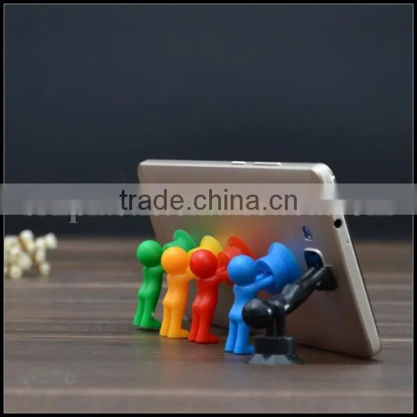 OEM Promotional Figure Shape Plastic Cell Phone Holder for Sale/funny Firgure Plastic Cell Phone Holder for Desk Manufacturer photo-2