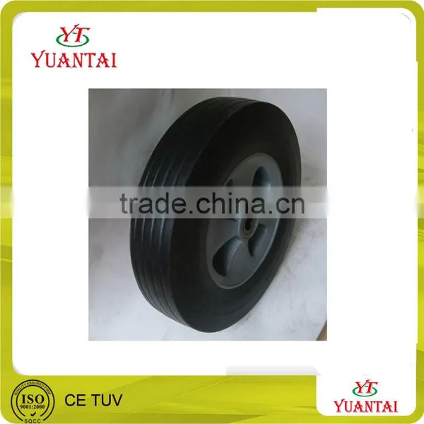 High Quality Solid Rubber Wheel Barrow 4.10/3.50-4 Solid Wheel photo-2