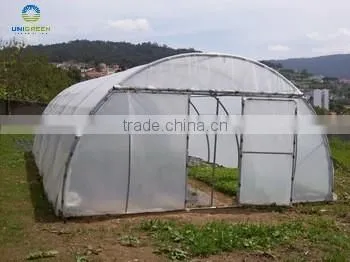 Low Cost Film Covering Hoop Tunnel Greenhouse photo-2