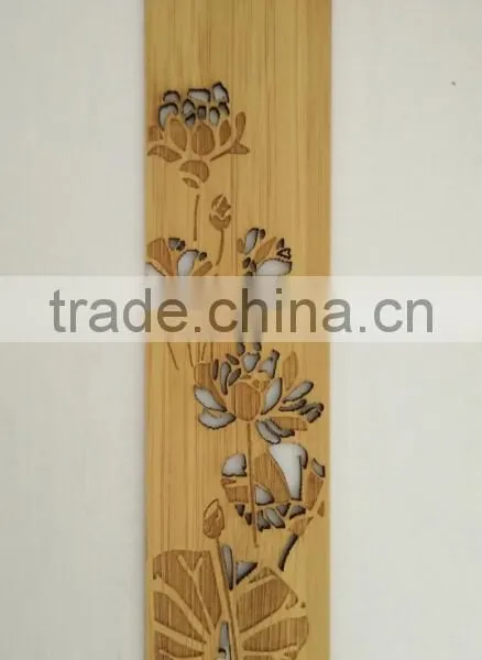 Bamboo Wood Laser Cut Bookmark photo-3