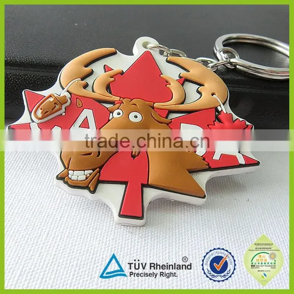 2016 Promotional Custom Made 3d Soft Pvc Rubber Keychain photo-5