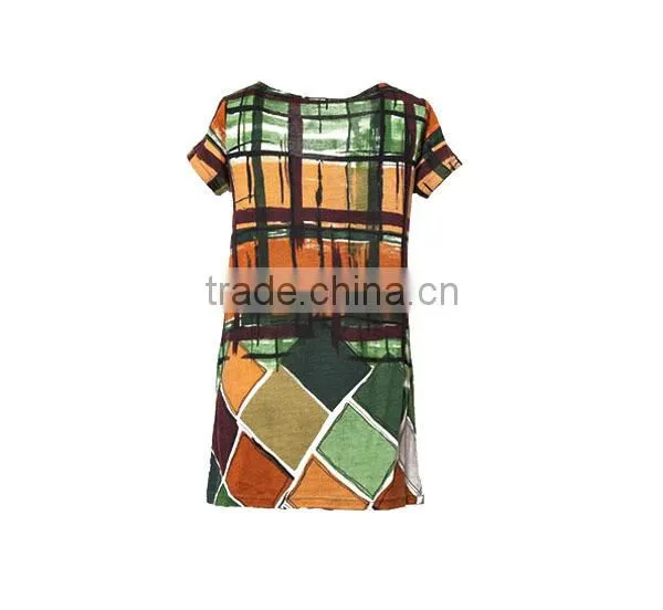 Loose Fitting Women Casual Dress 2015 Summer Trend photo-2