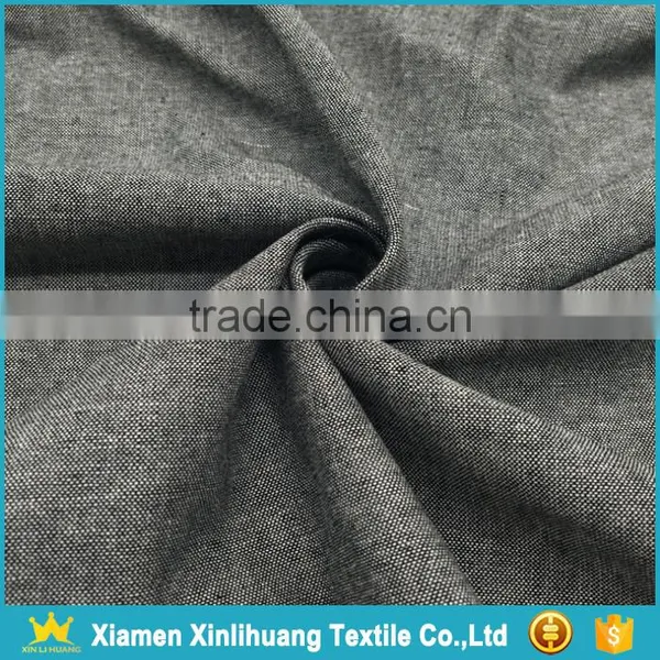 Best Price Wholesale Yarn Dyed 100% Cotton Chambray Fabric photo-2