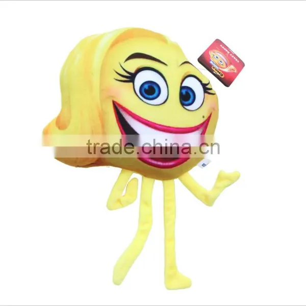 Cartoon Characters Fantasy Adventure Emoji Movie Plush Toys for Baby Kids photo-4