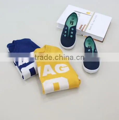 Knitwear Wool Children Children Fashion Sweater Design Fancy Cardigan Man Sweater photo-5
