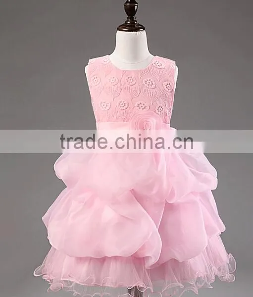 Walson Anna Frozen Cosplay Wholesale Party Frozen Shoulder Flowers Crocheted Skirt photo-3