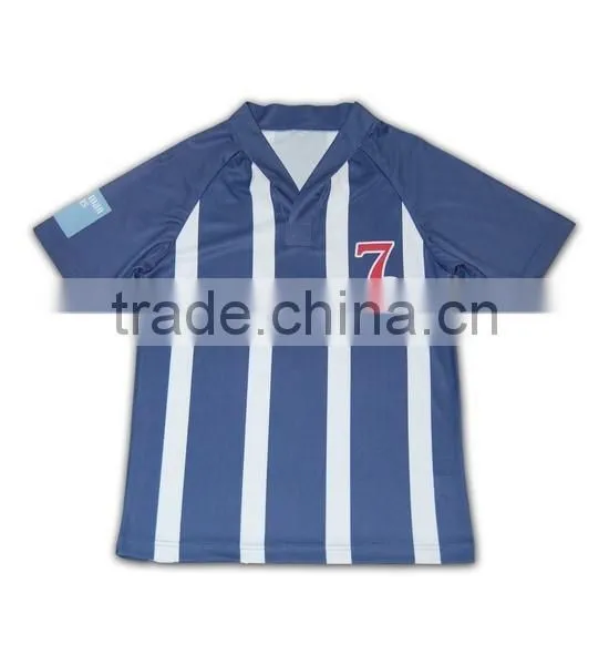 100% Polyester Cool Quick Dry Fit Real Soccer Training Shirt photo-5