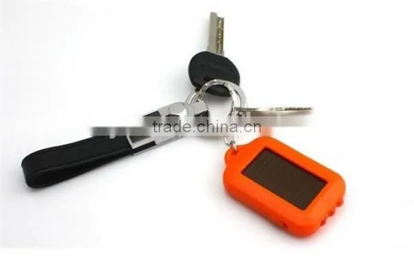 3 Leds Solar Panel Sun Power Energy Torch Flashlight photo-5