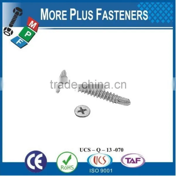 Made in Taiwan Philip Bugle or Trumpet Head Drywall Self Drilling Screw Thread Plasterboard Gypsum Board Self Drilling Screw photo-5