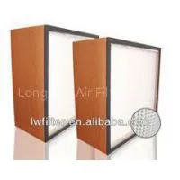Wooden Frame Pleats Hepa Filter by H13 H14