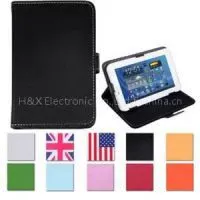 Leather Folding Folio Tablet Case Cover