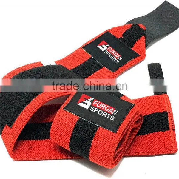 HEAVY DUTY BODY BUILDING GYM WORKOUT WRIST WRAPS/weightlifting Wrist Wrap photo-5