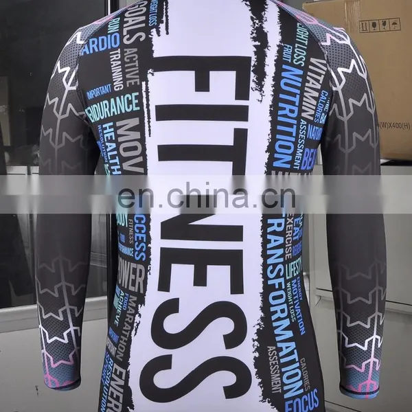 Custom Printed Bjj Rash Guard Sublimated Rash Guard Manufacturer Design Your Own Mma Rash Guard photo-5