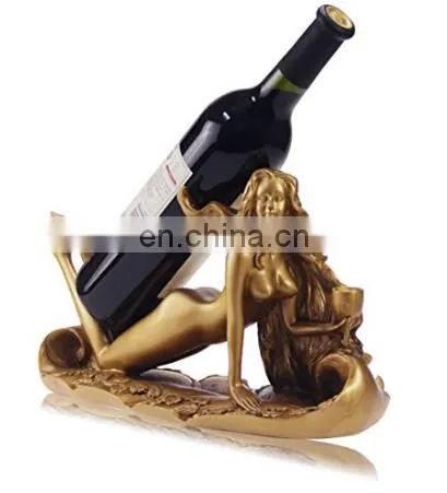 China Sexy Nude Girl Resin Wine Rack photo-2