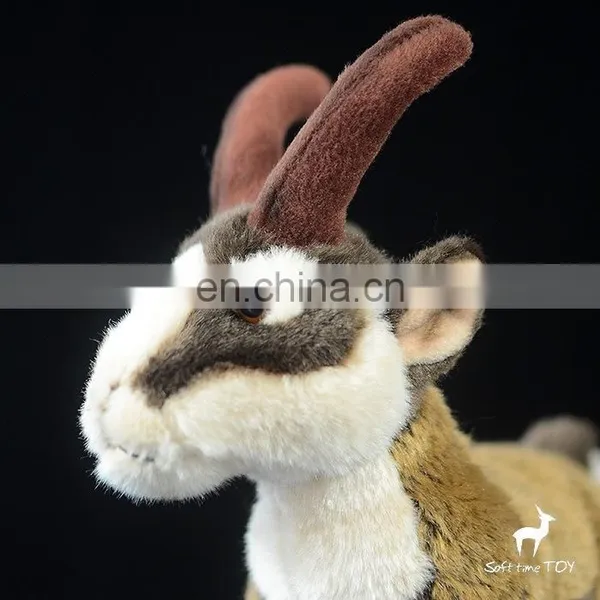 Antelope Realistic Plush Standing Animal Kids Gift Soft Toy photo-3