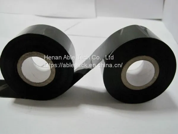 Black Hot Stamping Foil 30x100m to Print the Date Number on Paper , Plastic photo-3