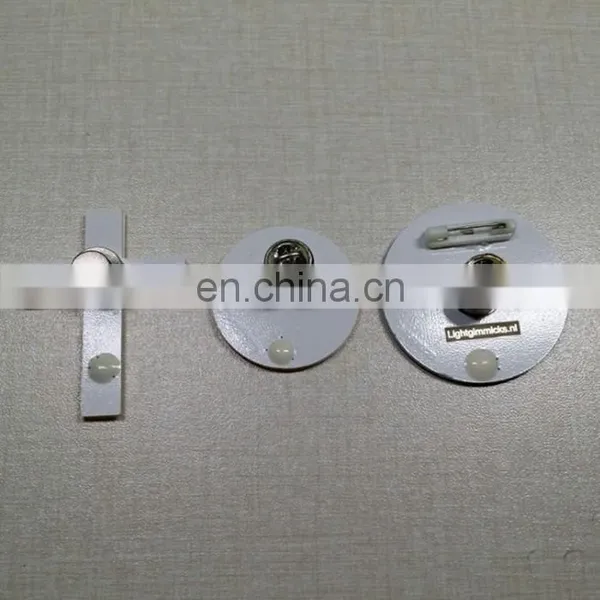 Party Decoration Led Flashing Badge Colorful Light Safety Pin Badge photo-6