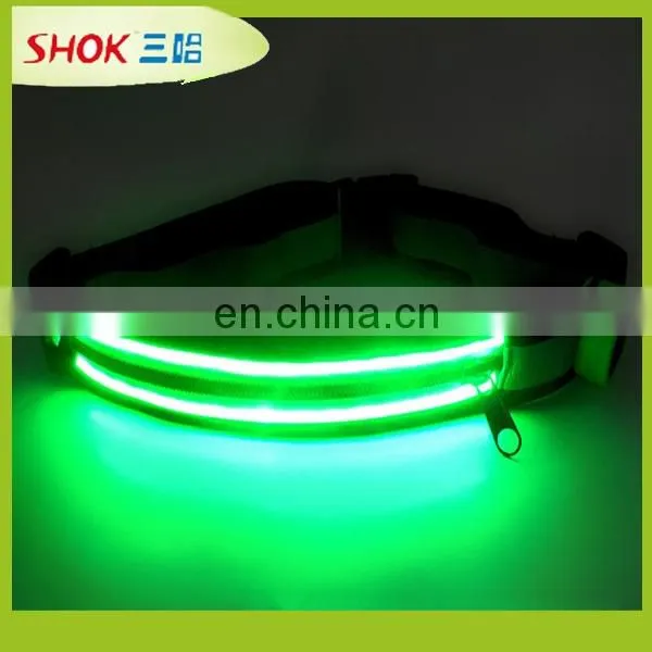 2015 Popular LED Elastic Reflective Running Belt for Sport photo-5