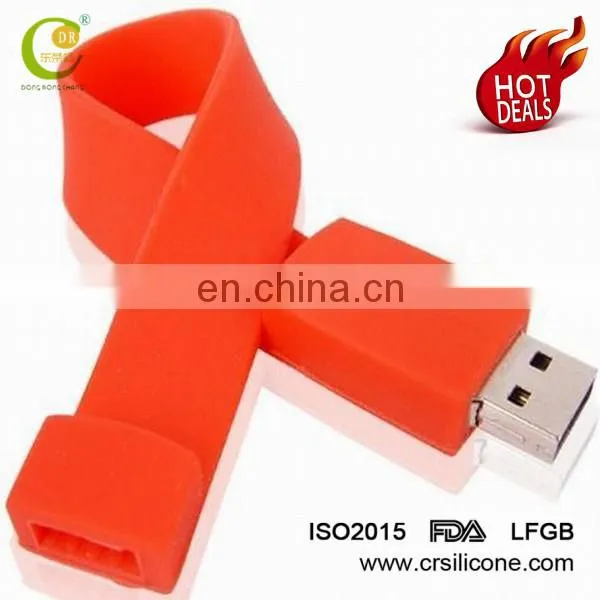 Factory High Quality Silicone Wristband Usb Flash Drive 1gb 2gb 4gb 8gb 16gb 32gb photo-4