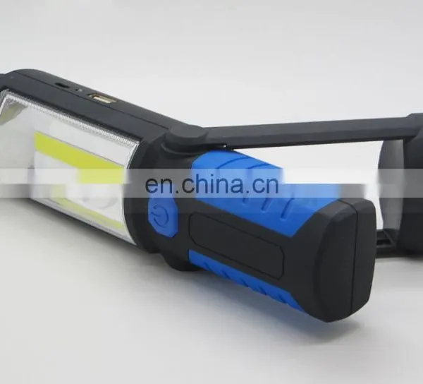 360 Rotation Adjusting Camping Hook Hanging COB LED Magnetic Working Light photo-5