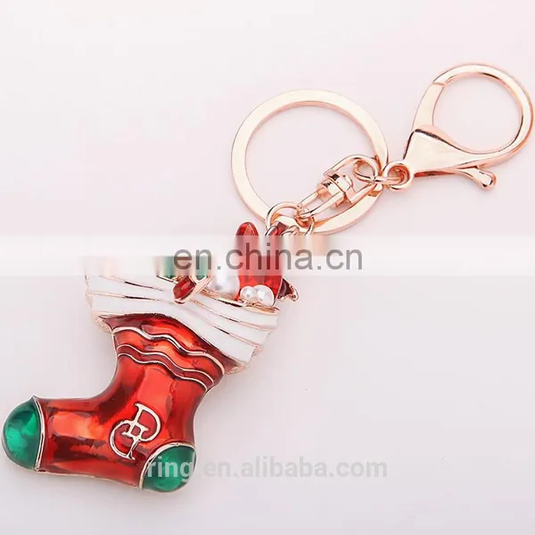 Top Selling Products in Beauty Product Decorations Christmas Stocking Keychain photo-3