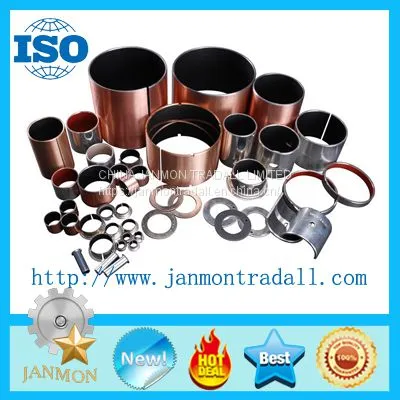 DU/DX Bushings,DU Oilless Bushings,DU/DX Teflon Bronze Harden Steel Bushings,Sleeve Du Bushing For Auto Parts ,Carbon Steel+Bronze Powder+PTFE Teflon+Polymer Bush,Self-lubricated PAP PAF P10 P20 SF1 SF-1 DU Sleeve Bushing photo-5