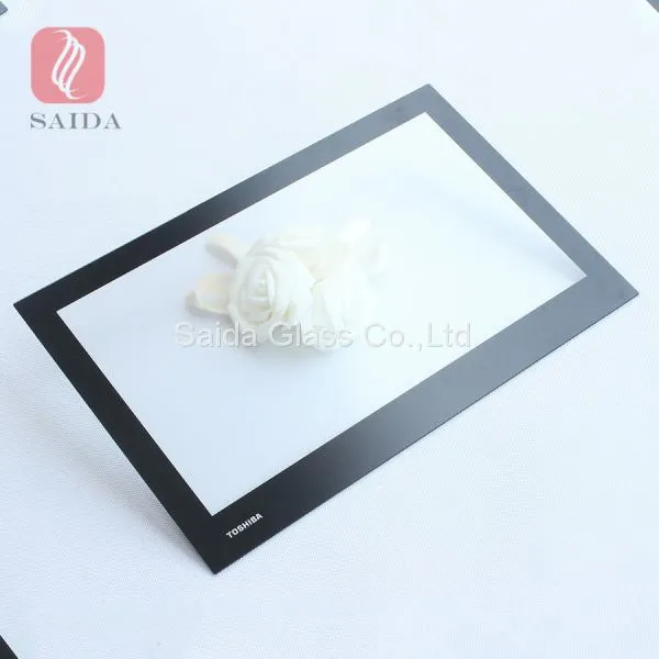 Custom 0.7mm 1.1mm 2.0mm 3mm Chemical Strengthened Glass Cover Lens for Industrial All-in-one Touch POS System photo-5