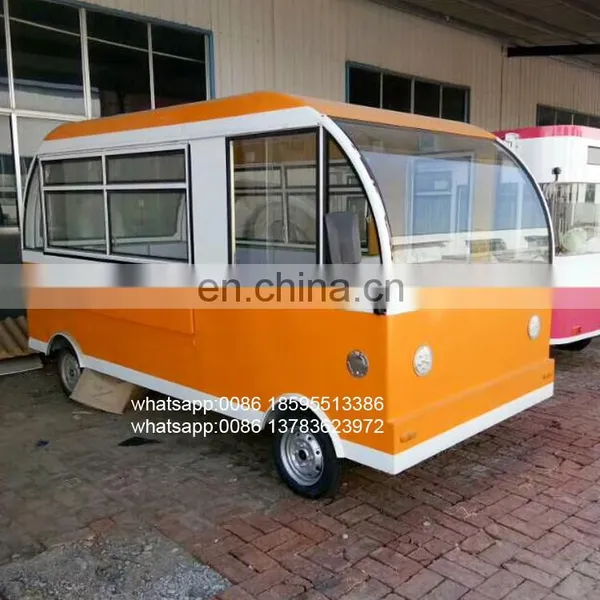 Customized Mobile Coffee Car Juice Stall/food Truck Mobile Food Trailer photo-6